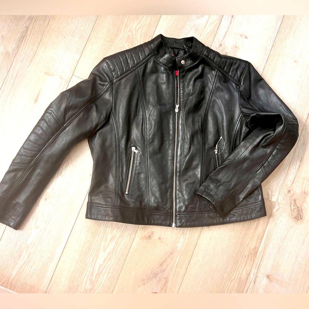 NWOTS, Love Your Body Moto Leather Jacket.